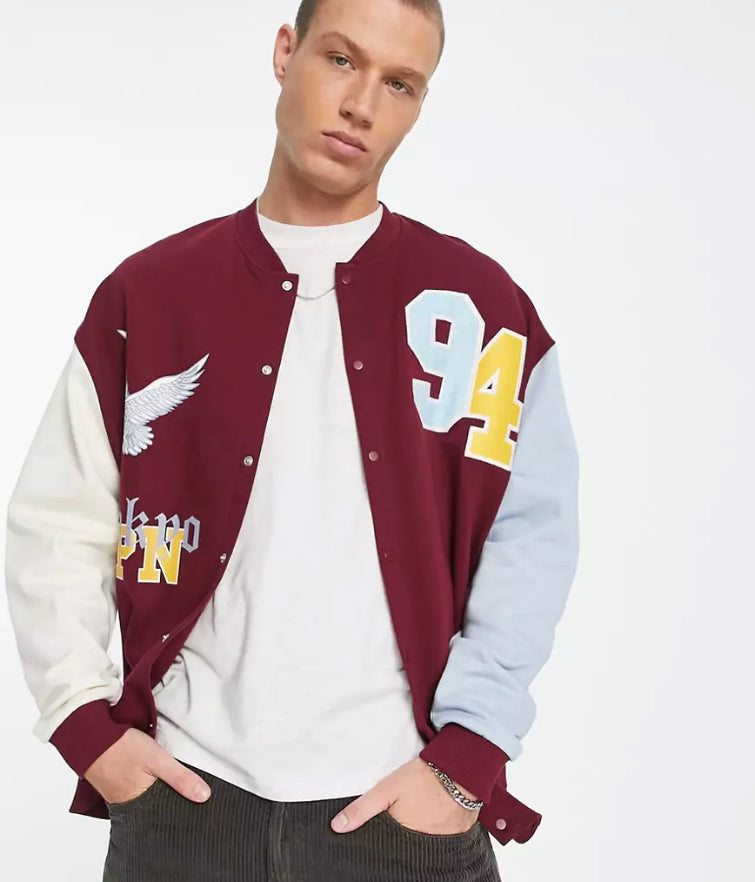 Assc hot sale letterman jacket