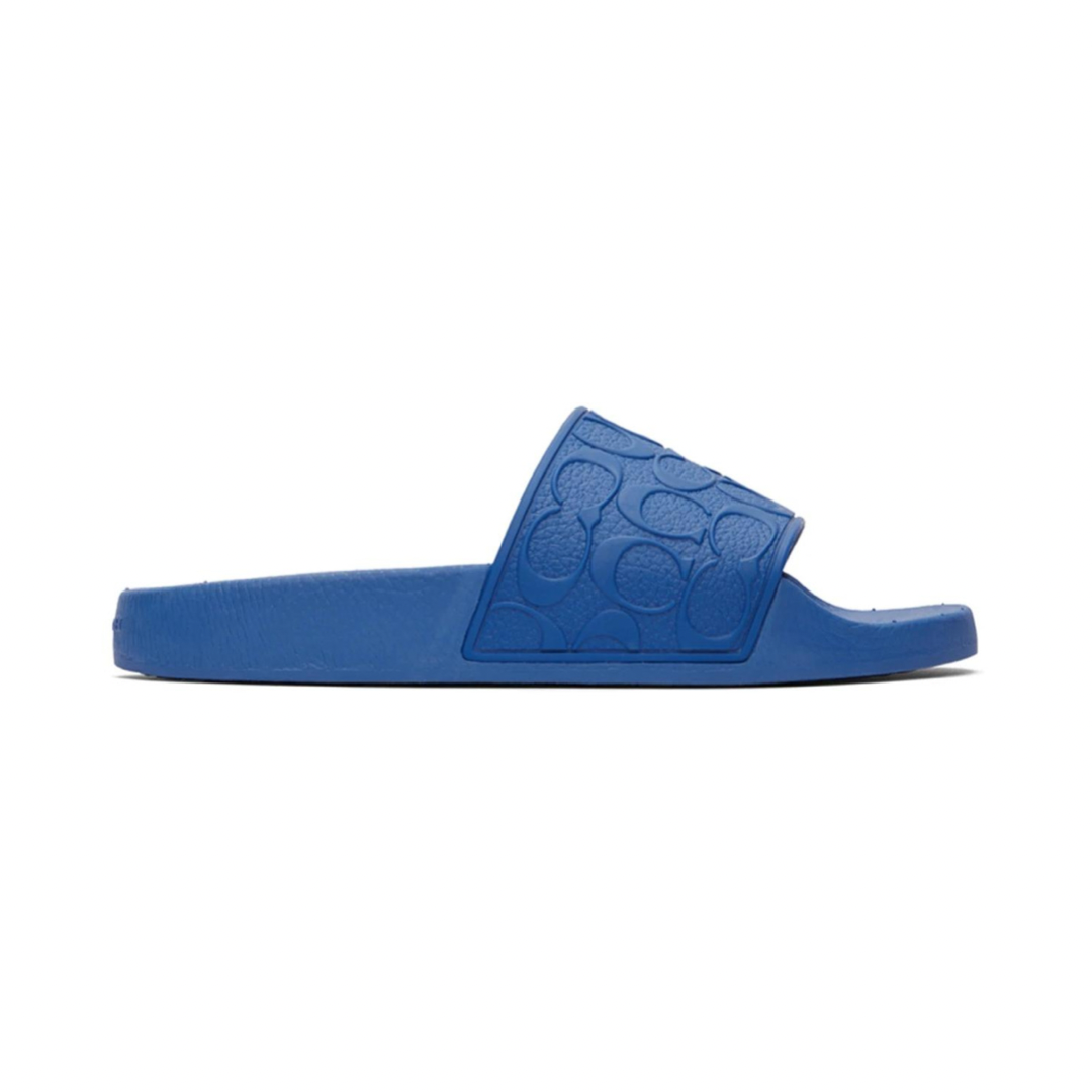 Coach Slides in Blue Justhypecambodia