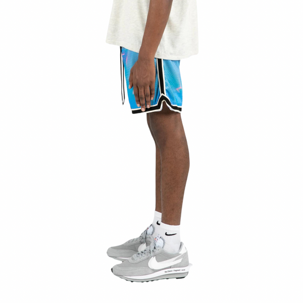 MNML Digital Basketball Shorts - Blue