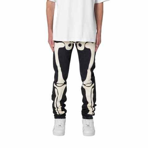 MNML D184 Skeleton Straight Denim