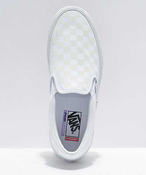 Vans Slip On Pro Reflective Checkerboard