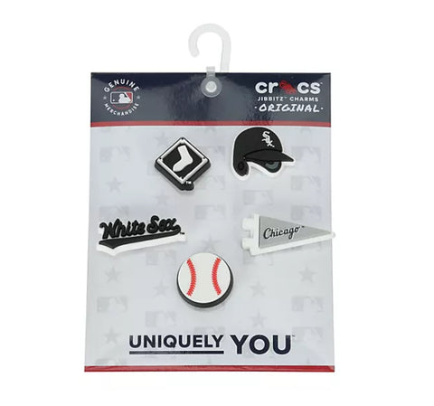 Crocs Jibbitz MLB Chicago White Sox 5packs Jibbitz