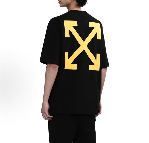 Off-White Arrow Carav Mercy Skat Tee in Black (SS26)