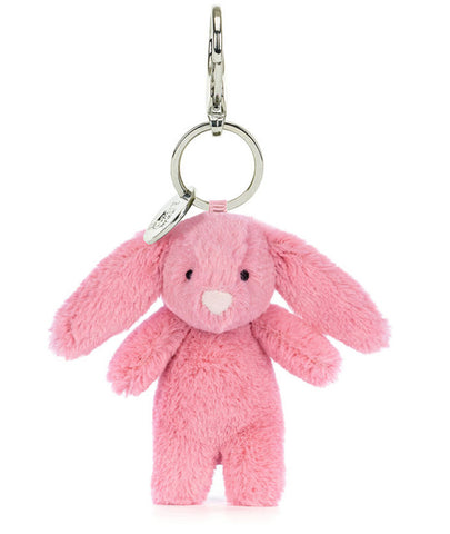 Jellycat Bashful Pink Bunny Bag Charm