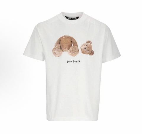 Palm Angels Bear Classic Tee in White