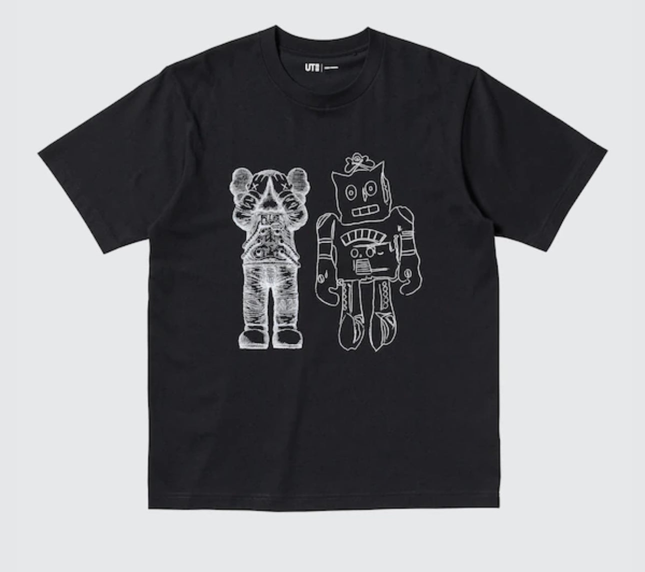 Uniqlo KAWS + Warhol UT Graphic T-Shirt in Black