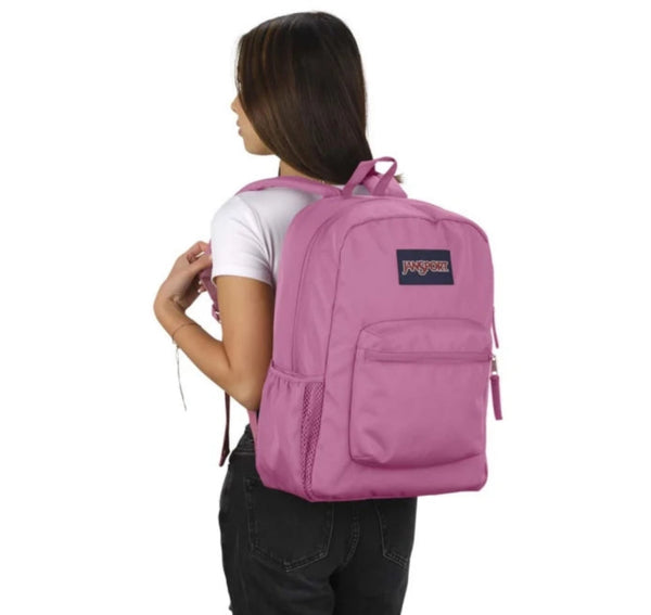 JanSport Cross Town Backpack in Mauve Haze