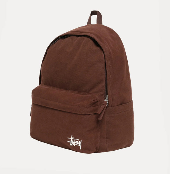 Stussy Canvas Backpack in Brown
