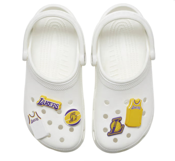 Crocs NBA Lakers 5packs Jibbitz