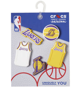 Crocs NBA Lakers 5packs Jibbitz