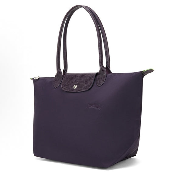 Longchamp Le Pliage Greeb Medium Tote Bag in Bilbery