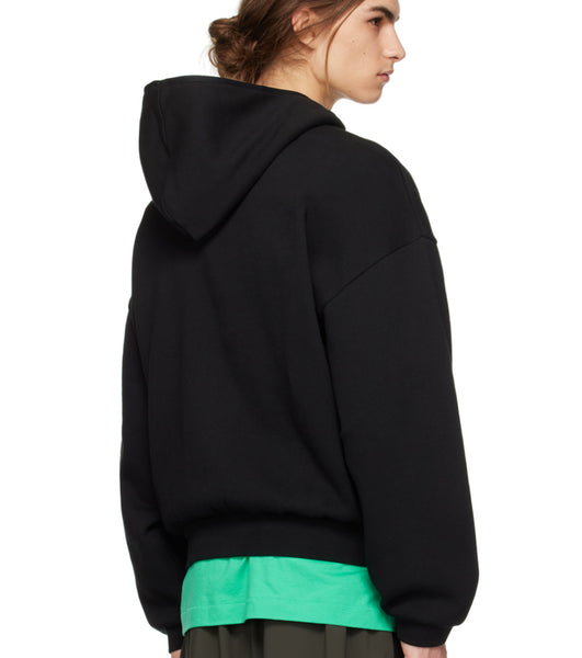 Fear of God Essentials Hoodie SS24 in Jet Black