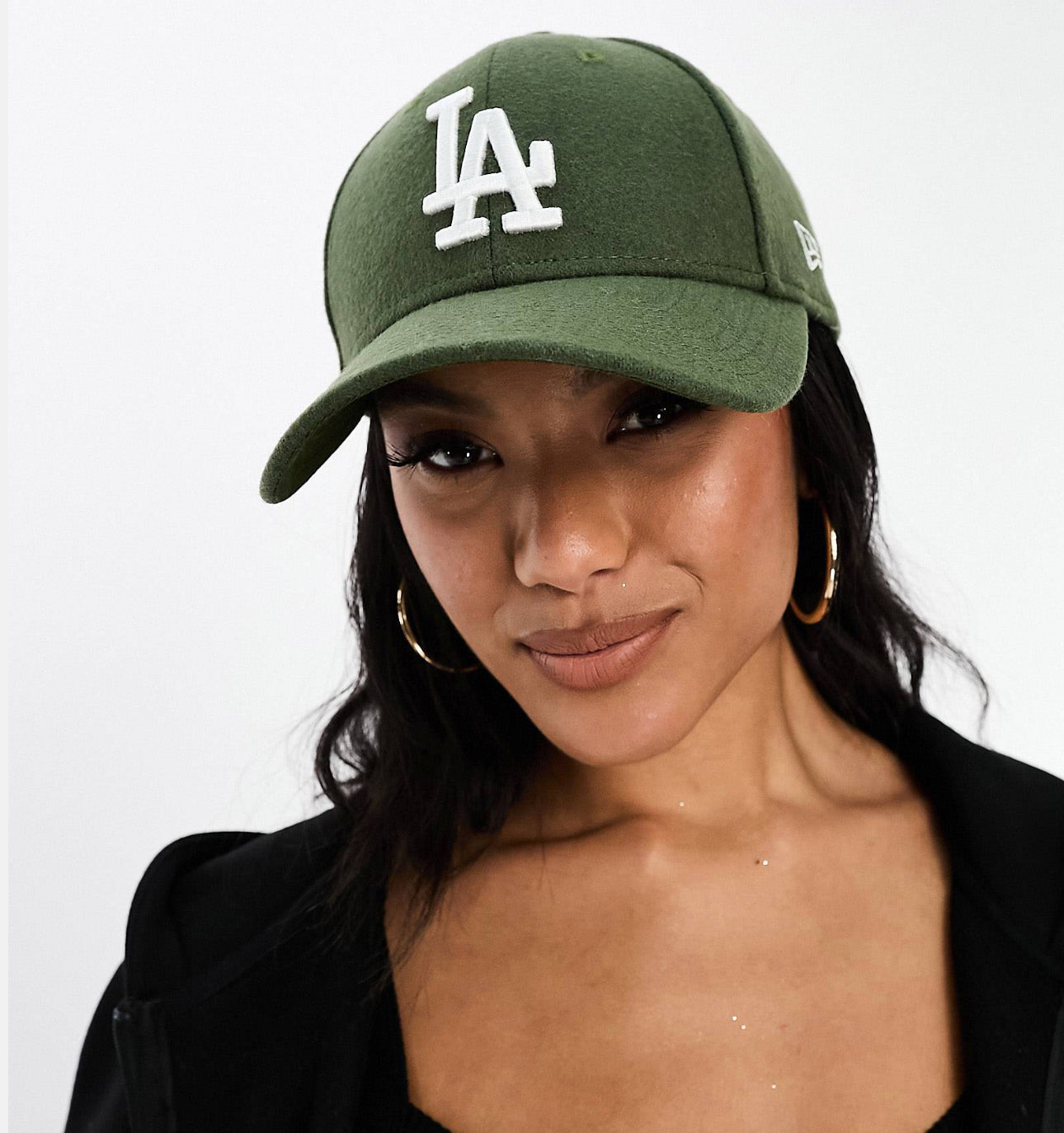 New Era W Cap in Khaki