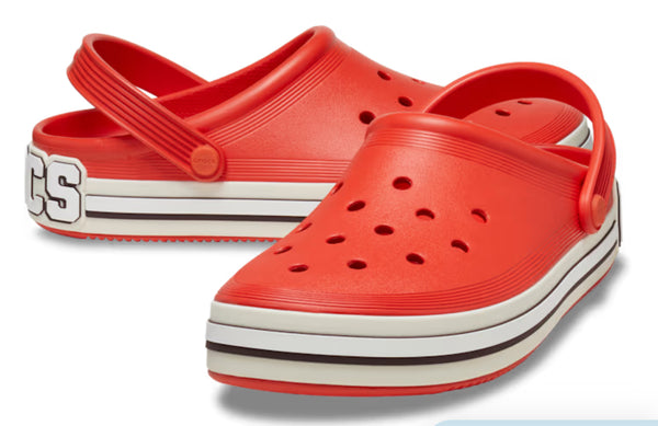 Crocs Off Court Logo Clog Tomato