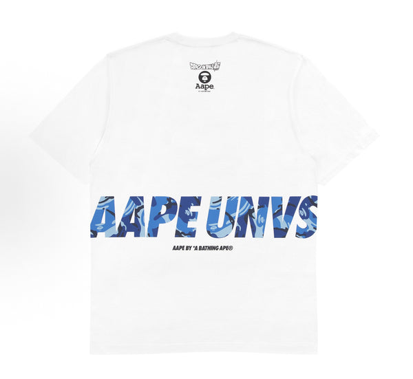 Aape x Dragon Ball Z Tee in White