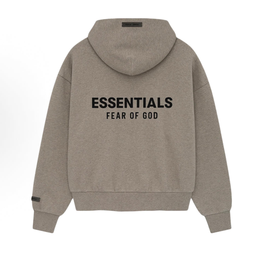 Fear of God Essentials SS25 Classic Hoodie in Homestead Heather