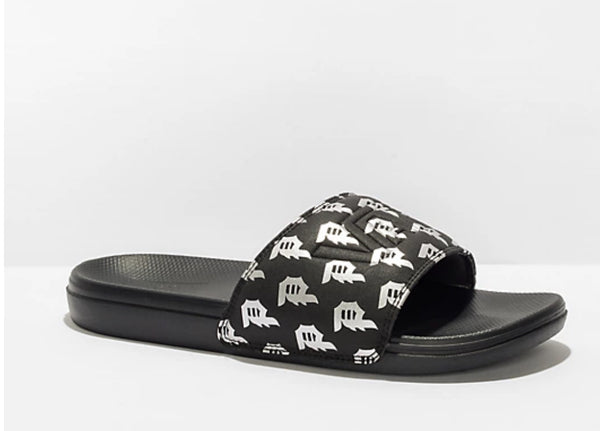 Vans x Primitive La Costa Black Slides