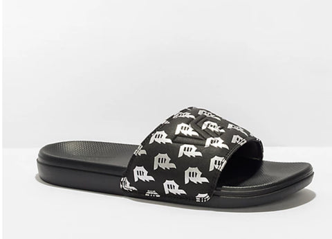 Vans x Primitive La Costa Black Slides