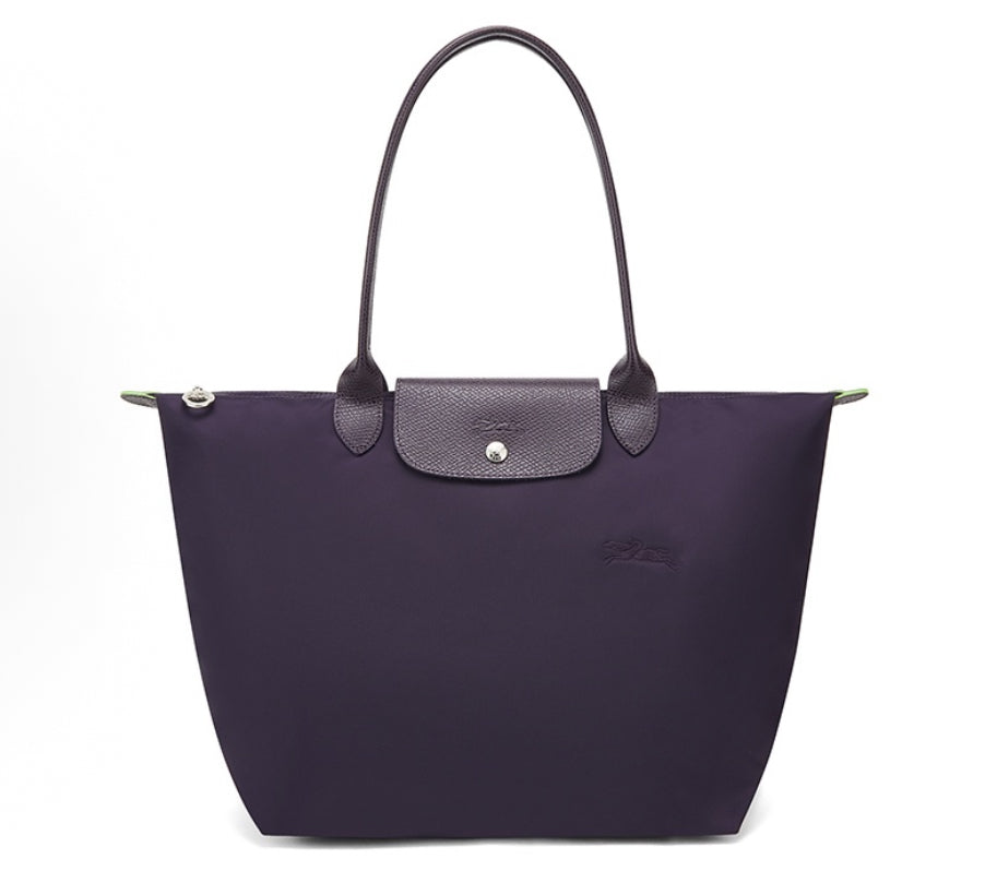 Longchamp Le Pliage Greeb Medium Tote Bag in Bilbery