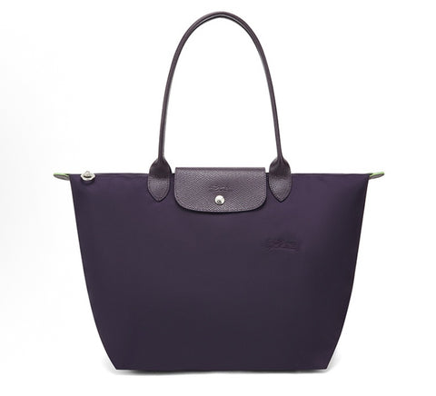 Longchamp Le Pliage Greeb Medium Tote Bag in Bilbery