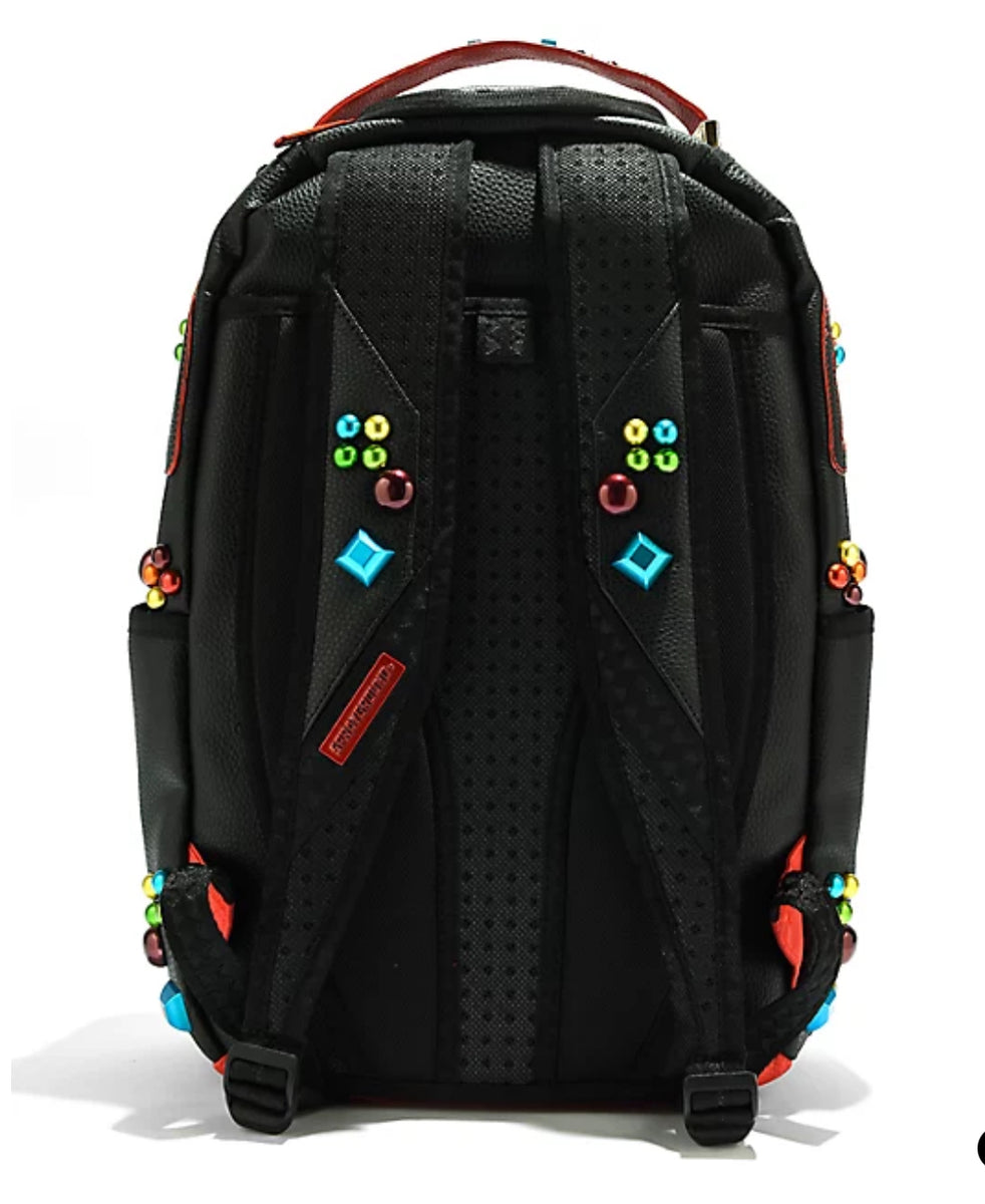 Sprayground Gem Stone Outlaw DLXV Black Backpack – Justhypecambodia