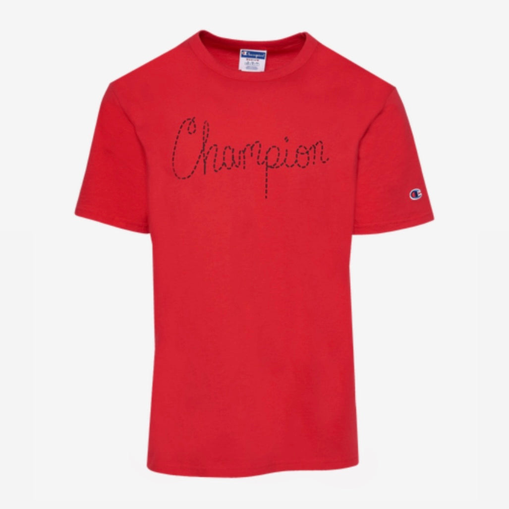 Champion Varsity Tee in Red