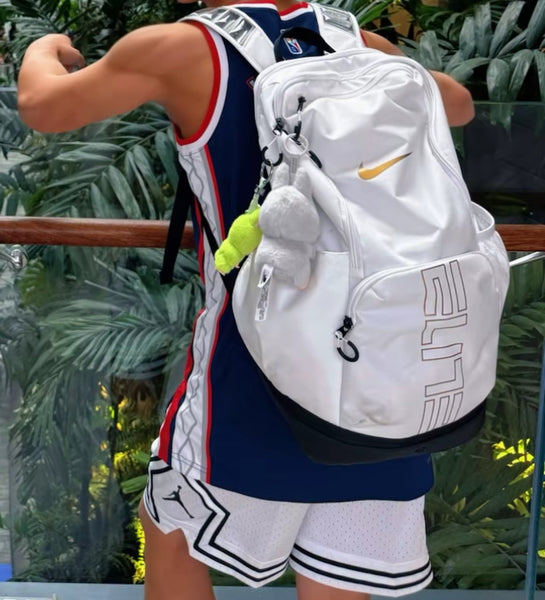 Nike Varsity Elite Backpack in White