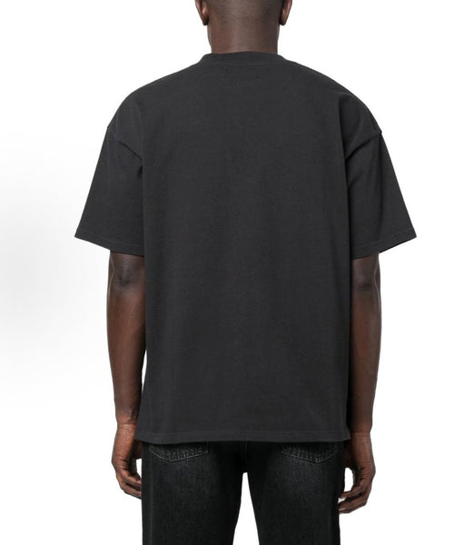 Represent Double Distyled Tee in Noir