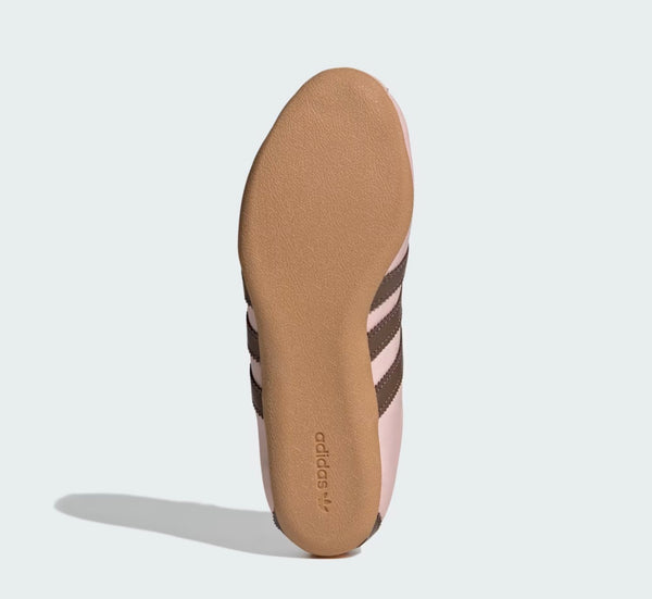 Adidas Tokyo Mary Jane Shoes in Sandy Pink / Earth Strata / Gold Metallic