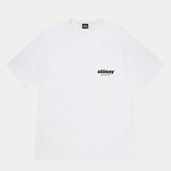 Stussy Rollers Tee in White