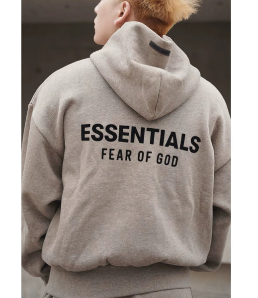 Fear of God Essentials SS25 Classic Hoodie in Homestead Heather
