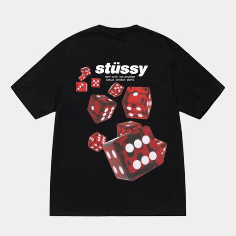 Stussy Rollers Tee in Black