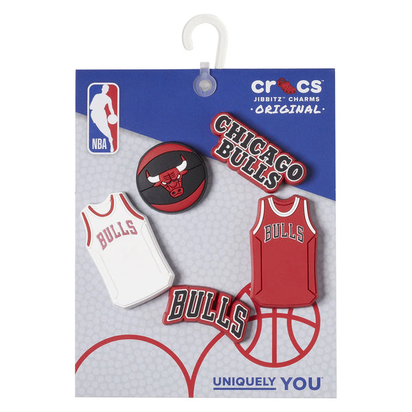 Crocs NBA Chicago Bulls 5packs Jibbitz