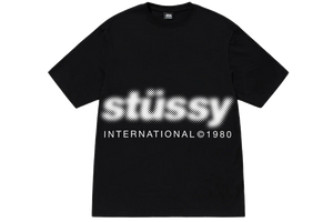 Stussy Blur Tee in Black