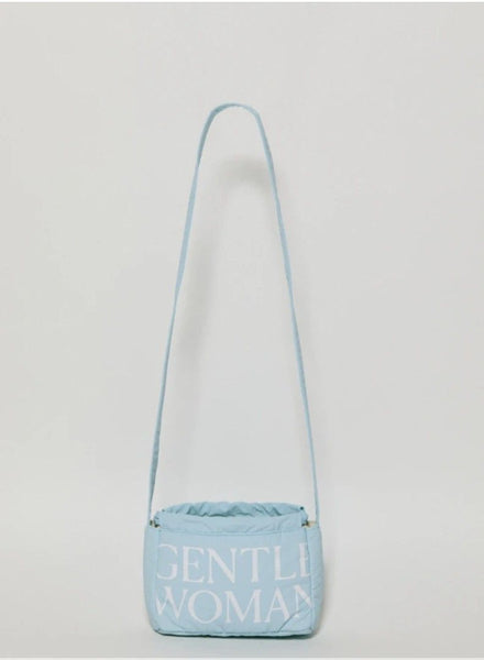 Gentle Women Micro Dumpling Bag in Blue