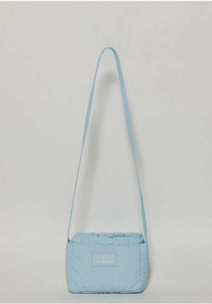 Gentle Women Micro Dumpling Bag in Blue