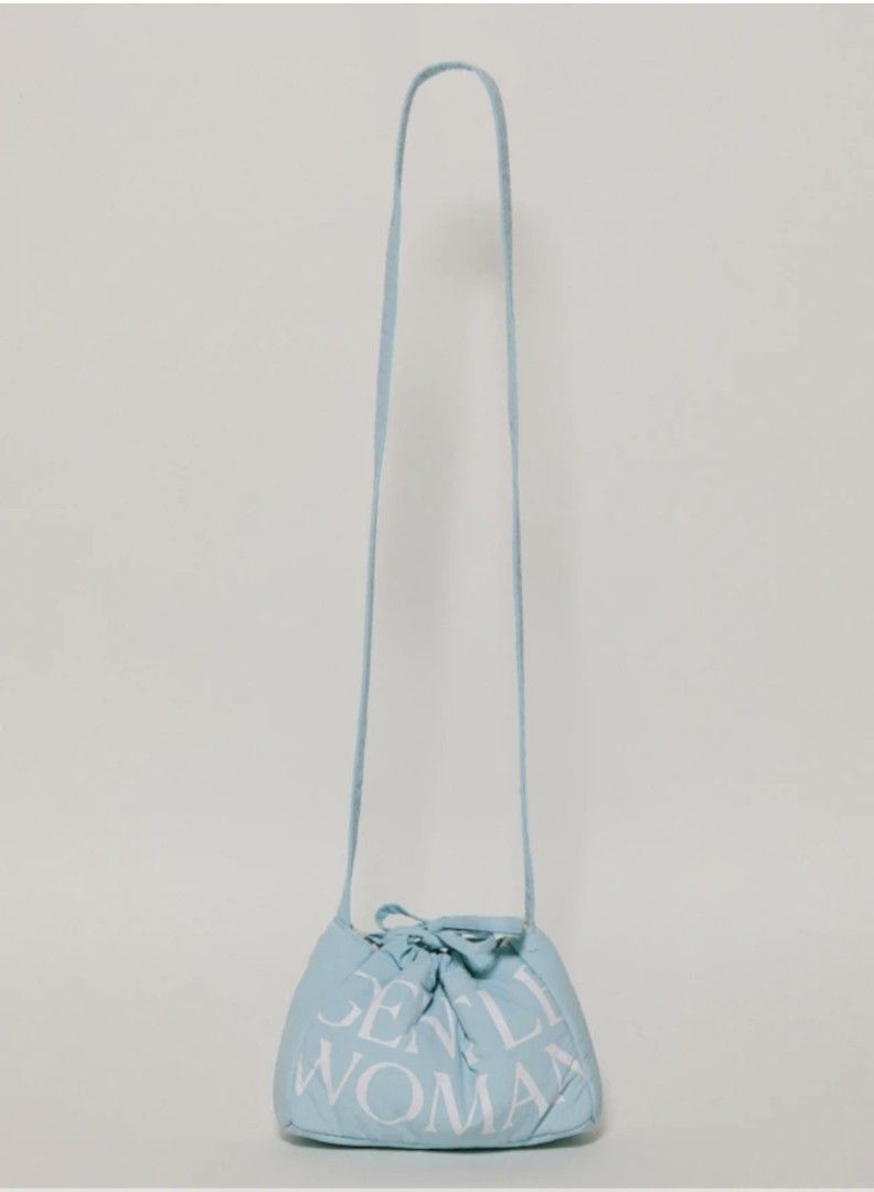 Gentle Women Micro Dumpling Bag in Blue