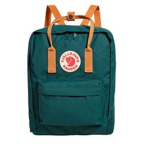 Fjallraven Kanken Backpack in Arctic Green/Spicy Orange