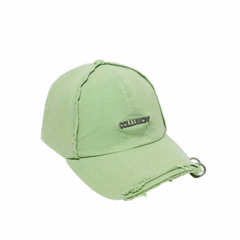Cullusion Distressed Cap With Hardware
