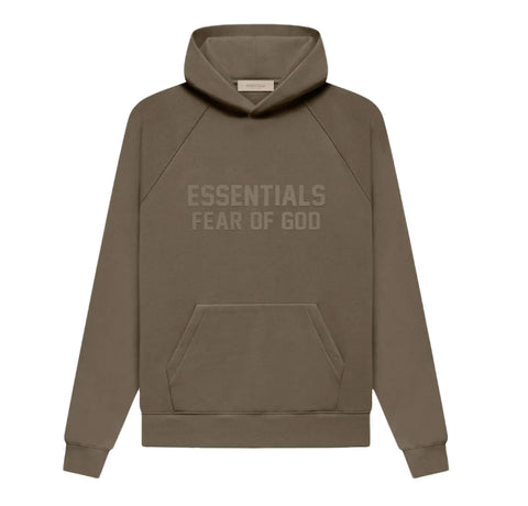 Fear of God Essentials Hoodie In Wood