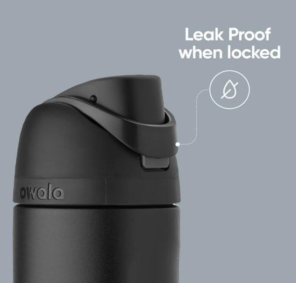 Owala FreeSip Insulated Stainless Steel Water Bottle with Straw, 24 Oz, in Boneyard