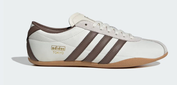 Adidas Tokyo Shoes in Off White / Earth Strata / Gold Metallic