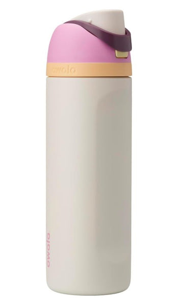 Owala FreeSip Insulated Stainless Steel Water Bottle with Straw, 24 Oz, in Daybreak