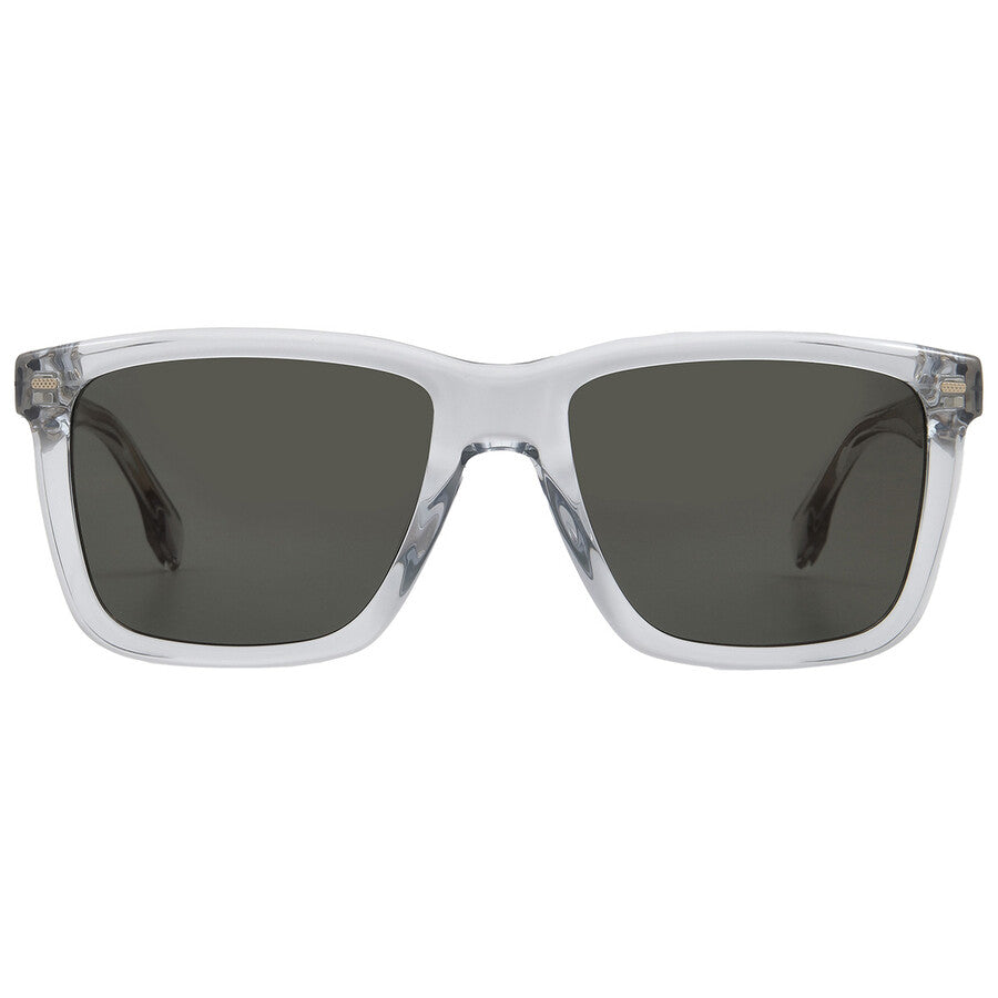 Hugo Boss Green Gold Mirror Square Men's Sunglasses