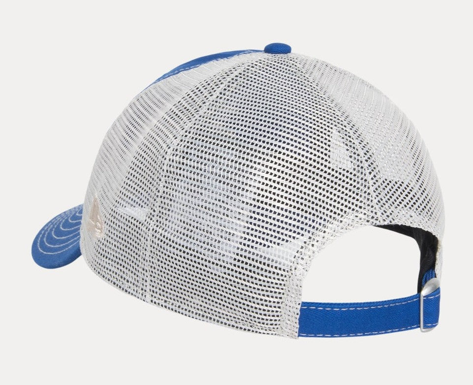 Stussy Basic Trucker 9Twenty Cap in Bright Royal