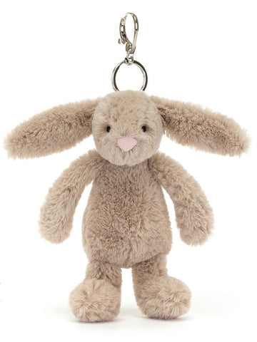 Jellycat Bashful Beige Bunny Bag Charm