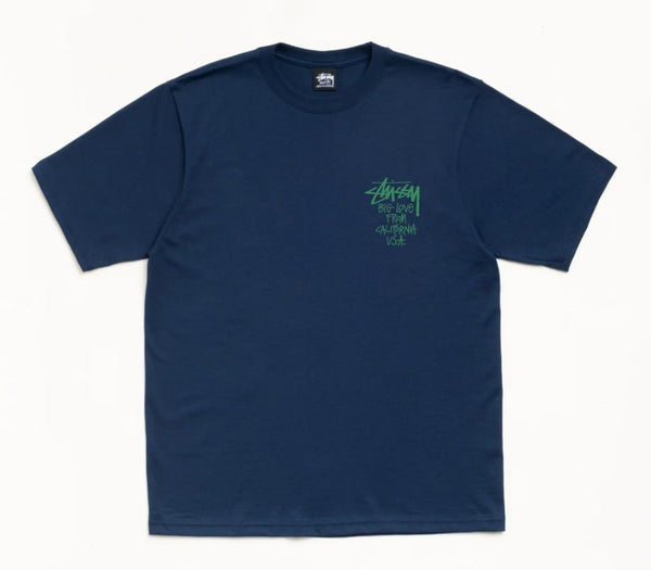 Stussy Big Love Tee in Navy