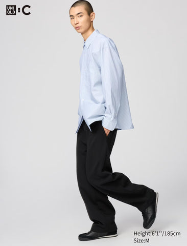 Uniqlo Sweat Wide Pants in Black