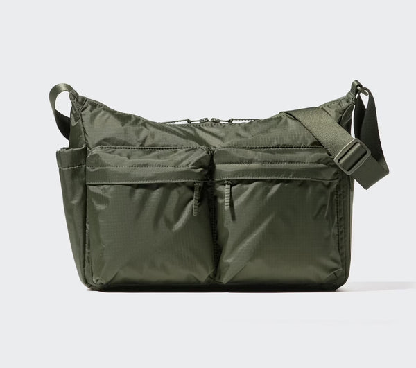 Uniqlo Multi Pocket Shoulder Bag in Olive
