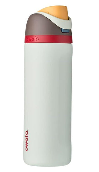 Owala FreeSip Insulated Stainless Steel Water Bottle with Straw, 24 Oz, in Boneyard